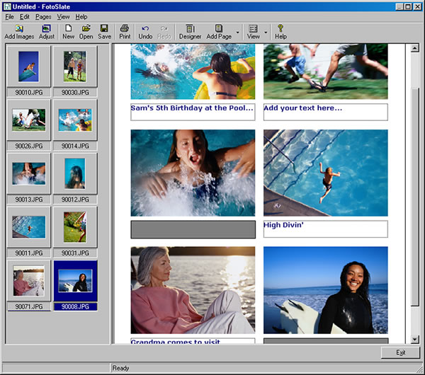 FotoSlate Screenshot